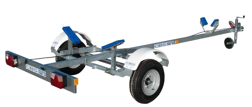 Retour Gratuit Remorque CBS B0180 pour canoe kayak et barque