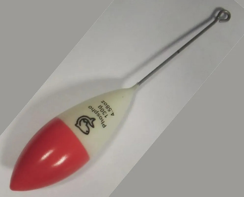 Plombs Bombe + Tige Plastifiés Lemer Phospho bi Rouge/Blanc Jusqu'à Épuisement Des Stocks