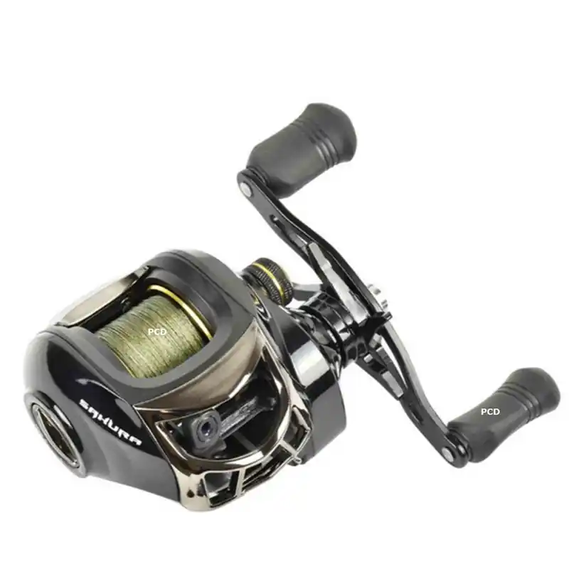 Promotion Moulinet Casting Sakura Alendo 201T Avec Tresse