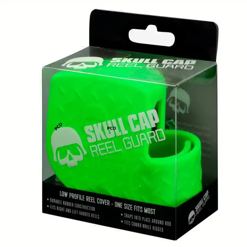 Protège Moulinet 13 Fishing Skull Cap Lime Green Bon Marché