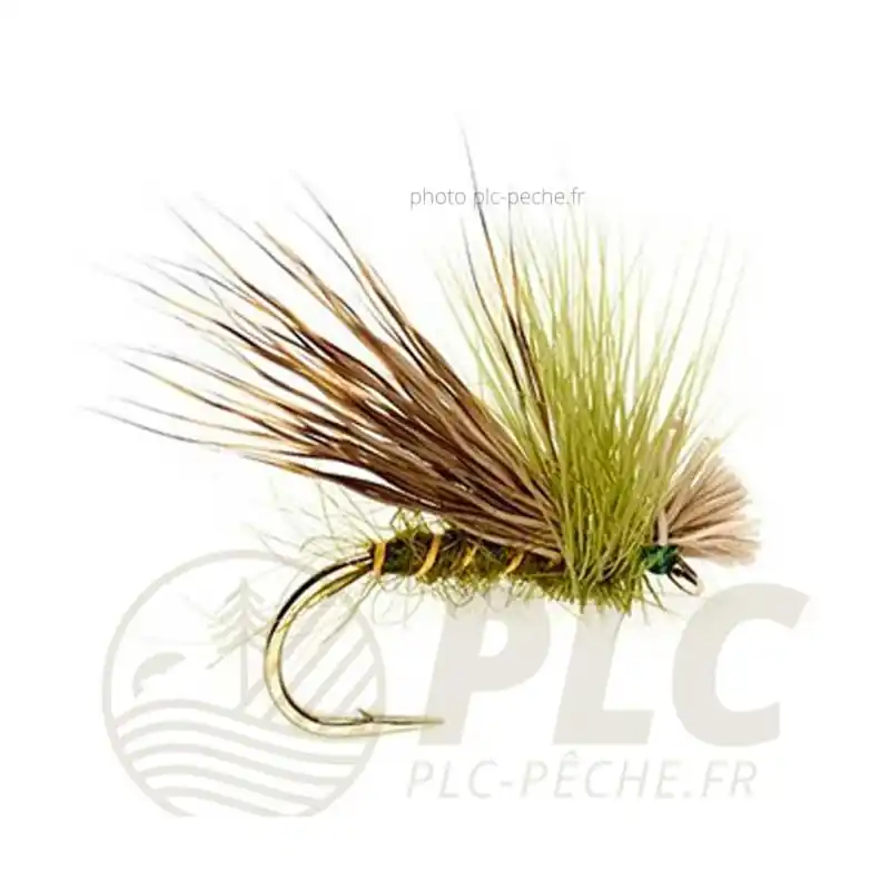 Quantité Limitée Mouche FULLING MILL h/ear & green drop sedge