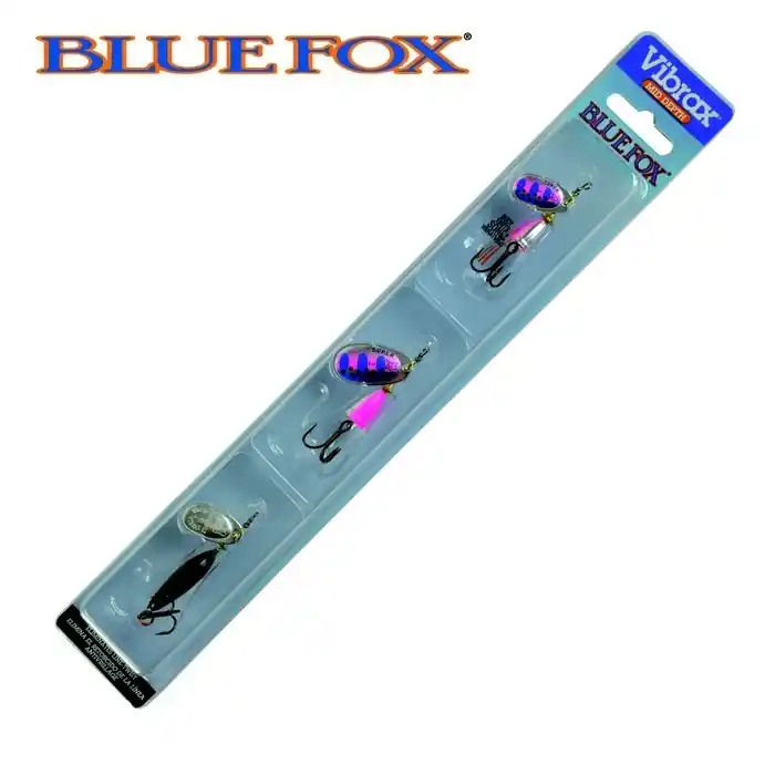 Affaire À Saisir Kit Cuillers Blue Fox Vibrax Rainbow Trout