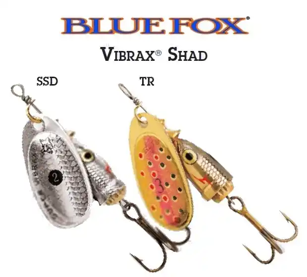 Cuiller Blue Fox Vibrax Shad N° 2 Expédition Rapide