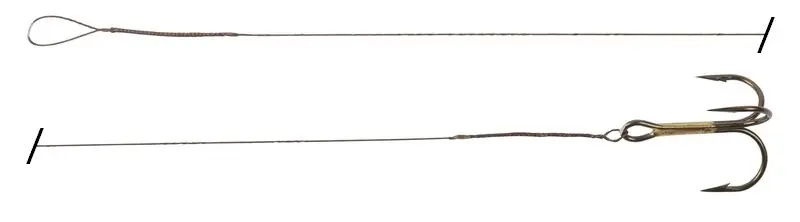 Nouvel Arrivage Avançon Cannelle Multiflex C723 40 cm Boucle + Hameçon Triple N°8