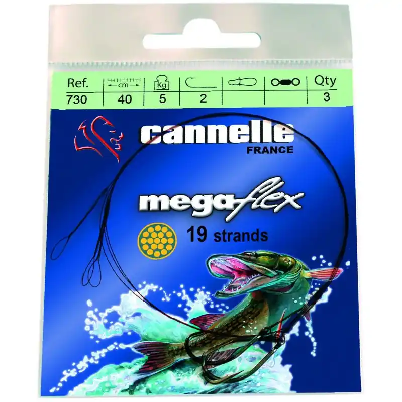 Avançon Cannelle Megaflex C735 40 cm Boucle + Boucle Commande En Gros