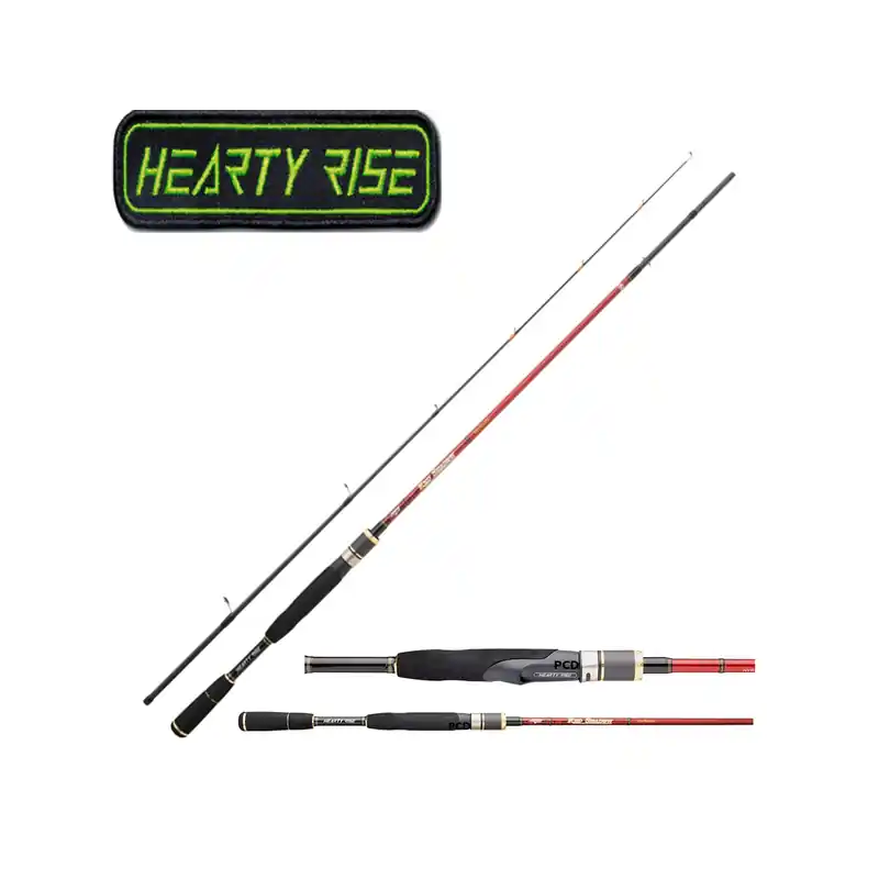 Authentique CANNE HEARTY RISE RED SHADOW VERTICALE 1M83 2-14G
