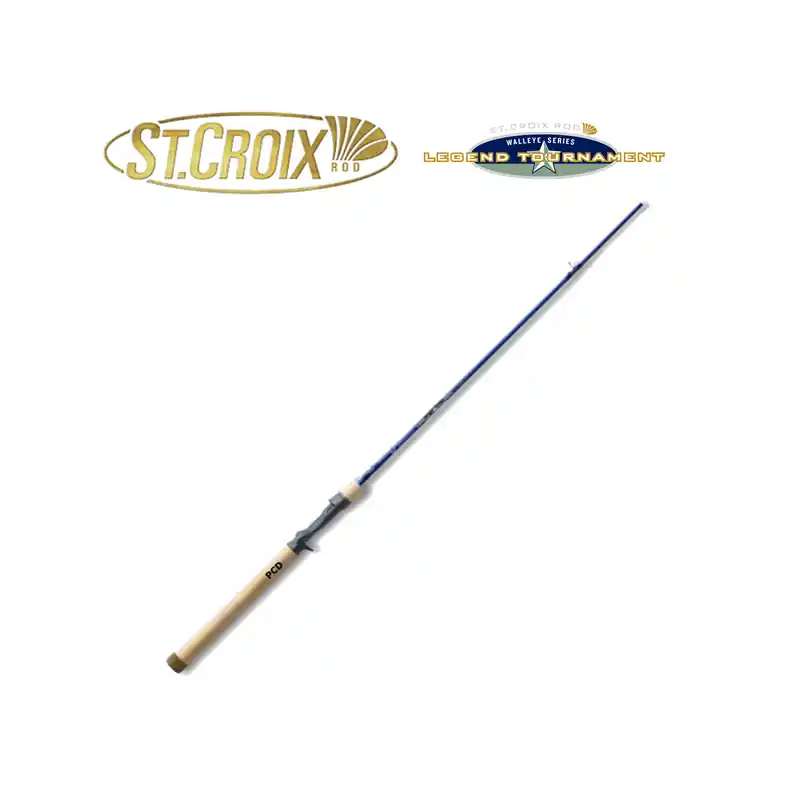 Nouveauté CANNE SPINNING ST CROIX LEGEND TOURNAMENT WALLEYE X-FAST 2M31 ML SLIP N RIG