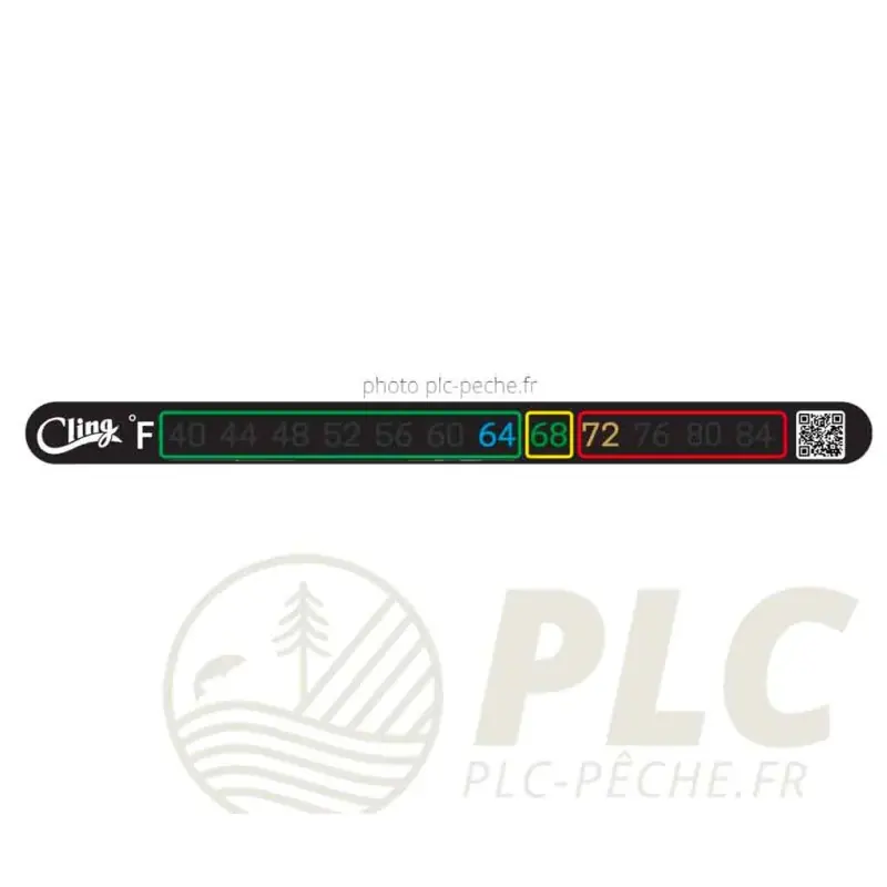 Meilleure Vente Cling Temperature Tape - Celcius