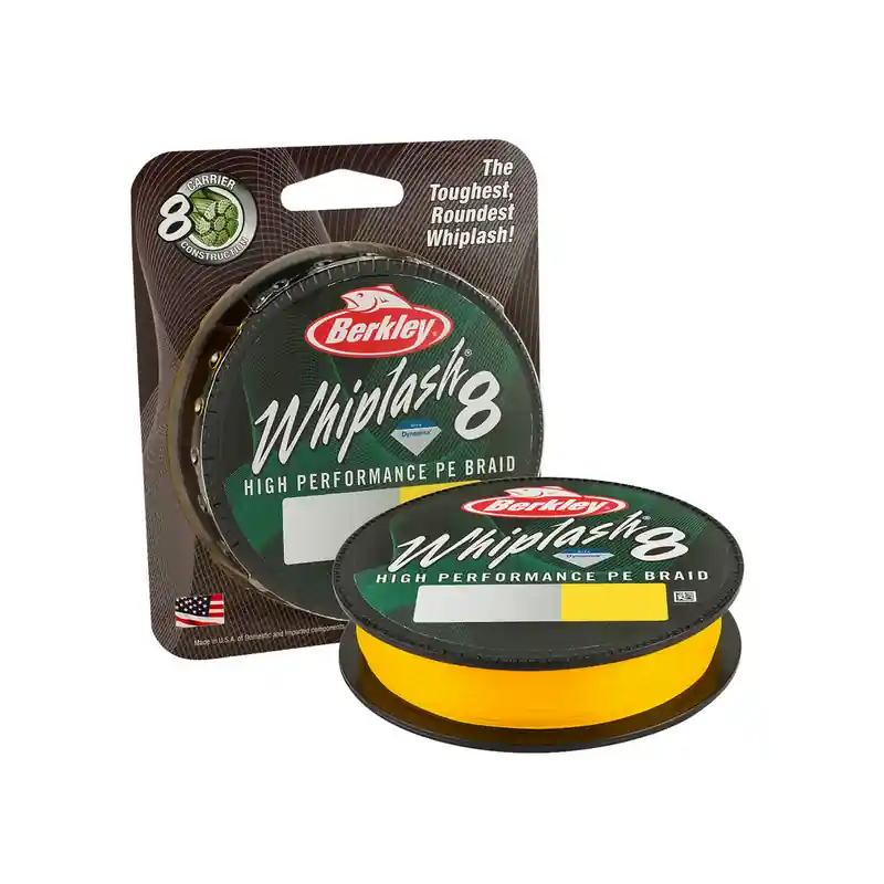 Tresse Berkley Whiplash 8 Yellow 150m Commande En Gros