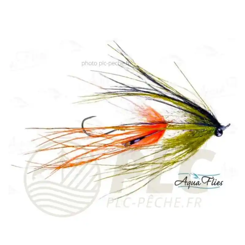 Prix Choc Mouche steelhead Jerry‘s intruder olive/orange