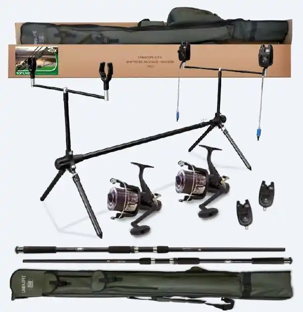 Pack Pêche à la Carpe Lineaeffe Full Carpfishing Combo 2 Satisfait Ou Remboursé