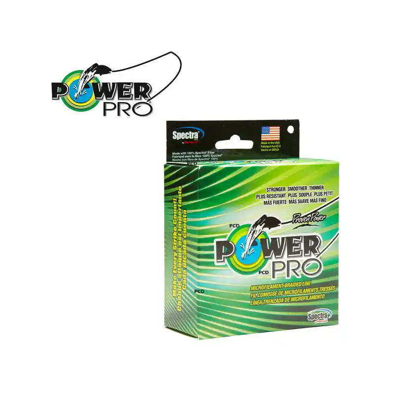 TRESSE POWER PRO JAUNE 455M Expédié Aujourd&rsquo;hui