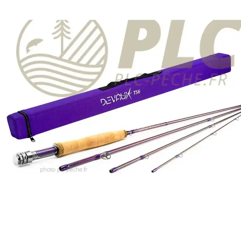 Canne à mouche DEVAUX T56 8‘8 soie de 3/4 Prix Réduit