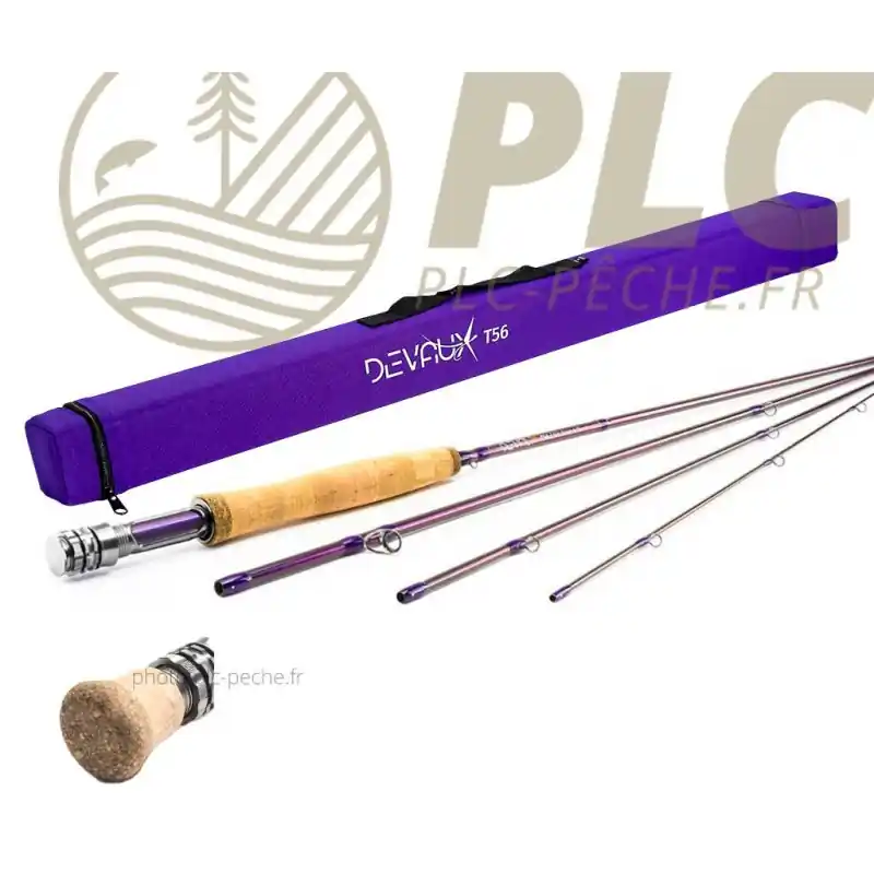 Canne à mouche DEVAUX T56 Nymph 9‘8 soie de 2/3 Must-Have