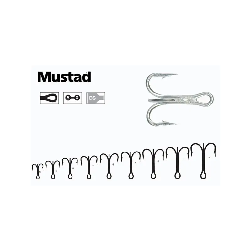 Remise HAMECONS MUSTAD TRIPLE 9430-DS PAR 50