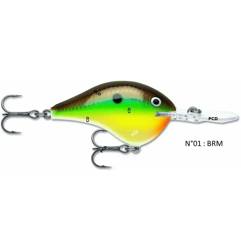 Top Vente Leurres Flottants Rapala Dives-To Series DT12 6cm 17G