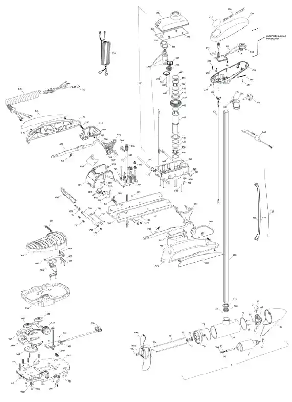 Pièces détachées pour moteur Minn Kota Terrova 80 Top Vente
