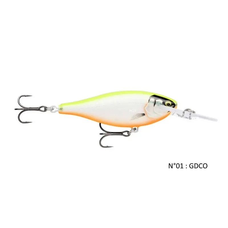 Paiement Sécurisé Leurres Flottants Rapala Shad Rap Elite 5.5CM