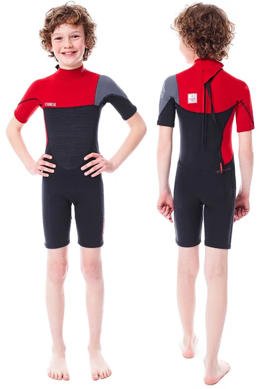 Shorty Junior Jobe Boston 2mm – Rouge Produit De Marque