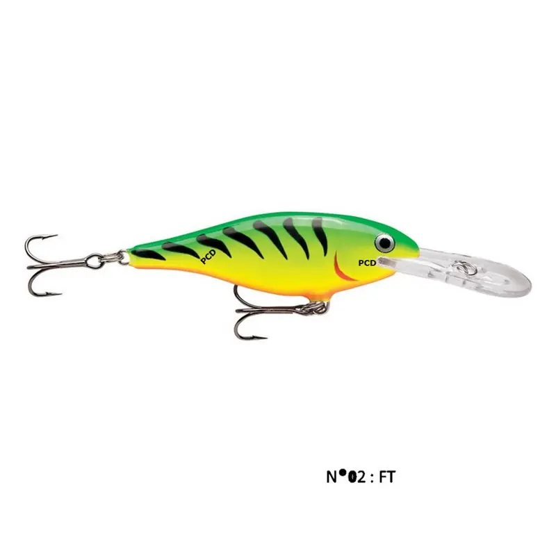 Réduction Leurres Flottant Rapala Shad Rap 9cm