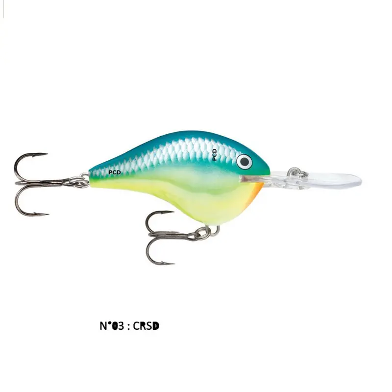 Leurres Flottants Rapala Dives-To Series DT10 6CM 17G Petit Prix