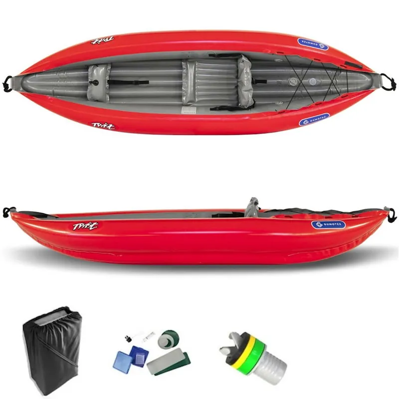 Prix Cassé Kayak gonflable Gumotex Twist 1 Rouge