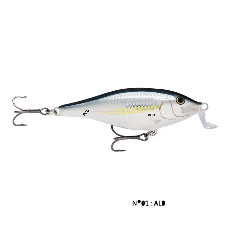 Promotion Saisonnière Leurres Flottants Rapala Shaloow Shad Rap 9CM