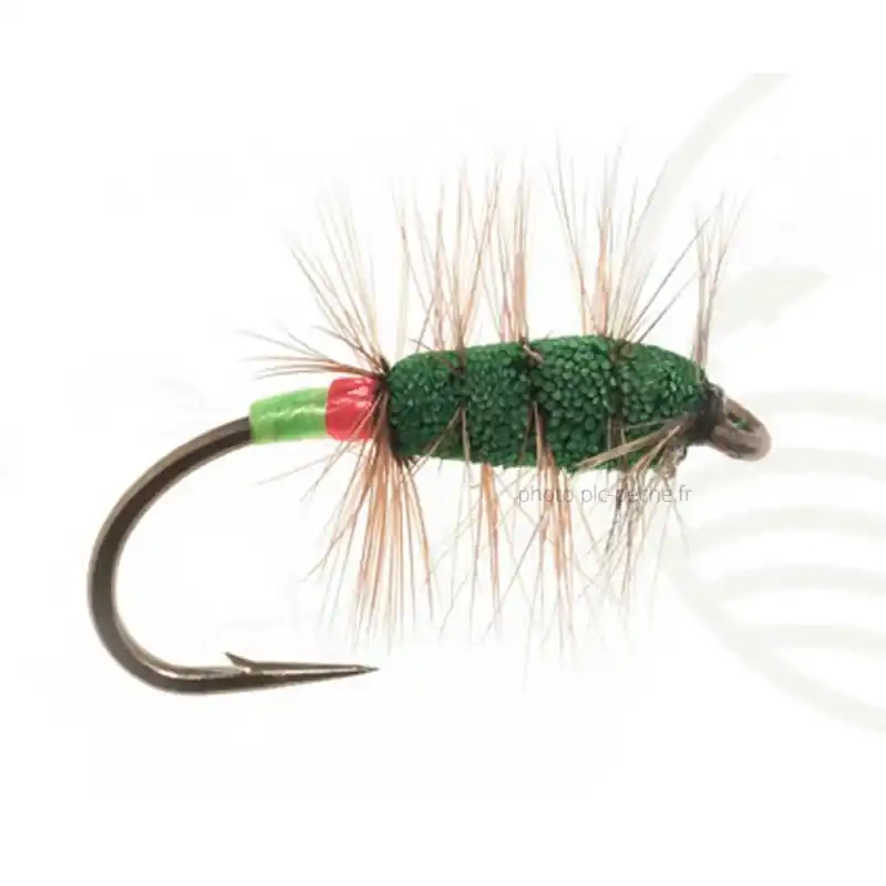 Mouche Green Machine TDF Green/Red Butt Prix Réduit