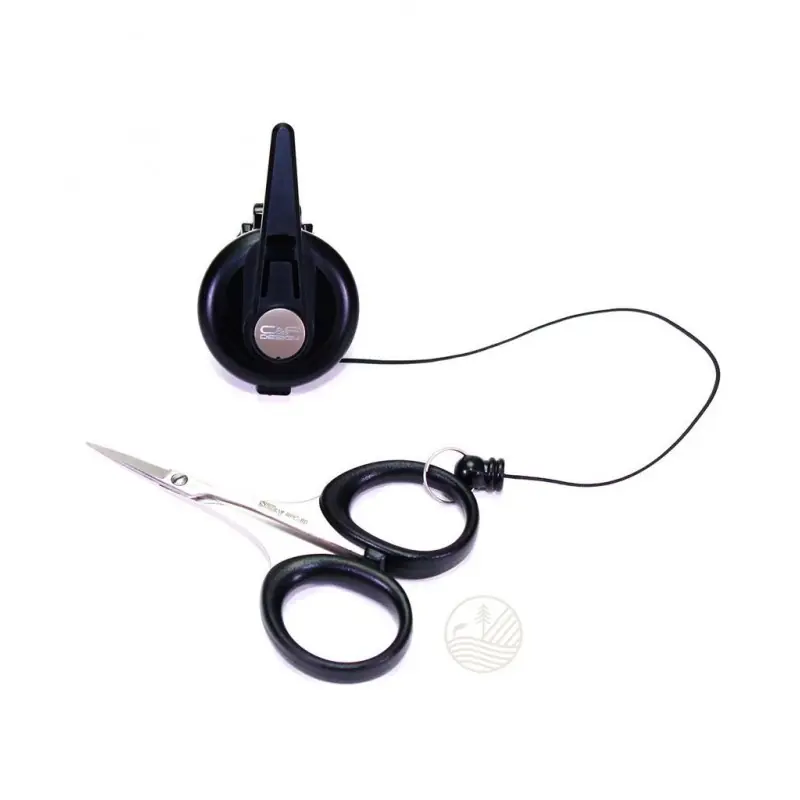 Prix Bas Flex Clip-On Reel/Scissors C&F DESIGN