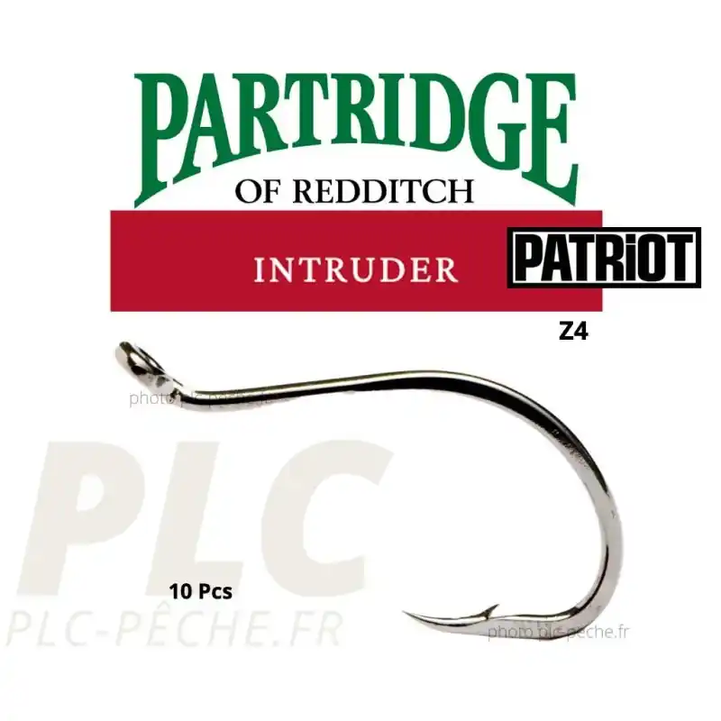 Haute Qualité Hameçon mouche PARTRIDGE Patriot Intruder Z4