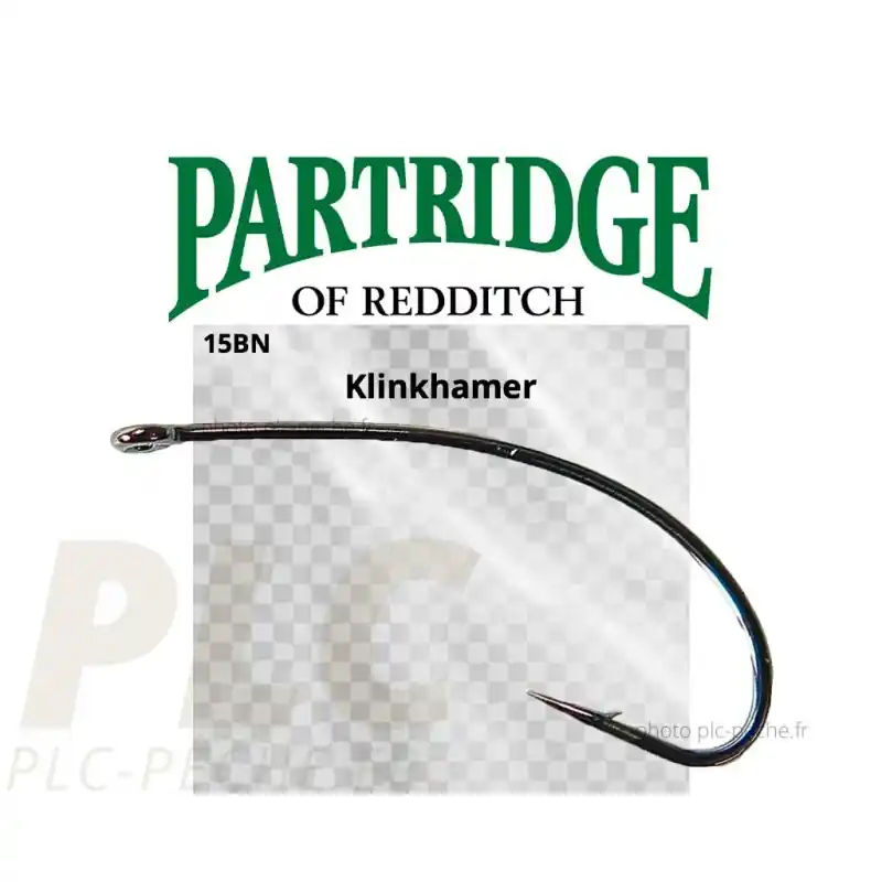 Hameçon mouche PARTRIDGE Klinkhamer 15bn Haute Qualité