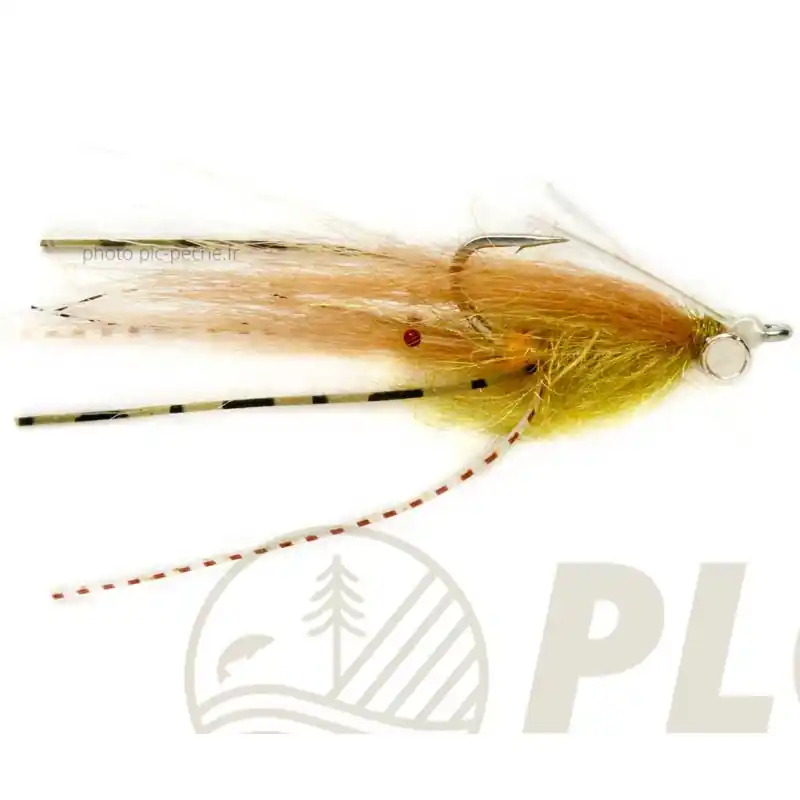Mouche Mer FULLING Sydney‘s Shrimp Olive S6 Prix Cassé