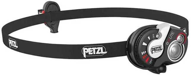 Acheter En Ligne LAMPE FRONTALE PETZL E+LITE 2 Noir et Blanc 2017