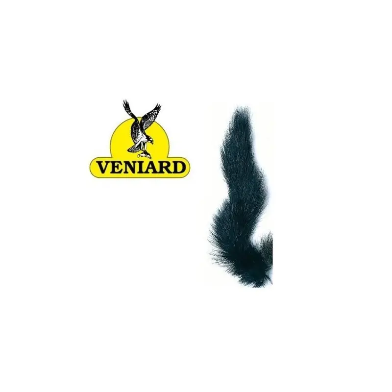 VENIARD Fox squirrel tail écureuil teint noir Offre Exclusive