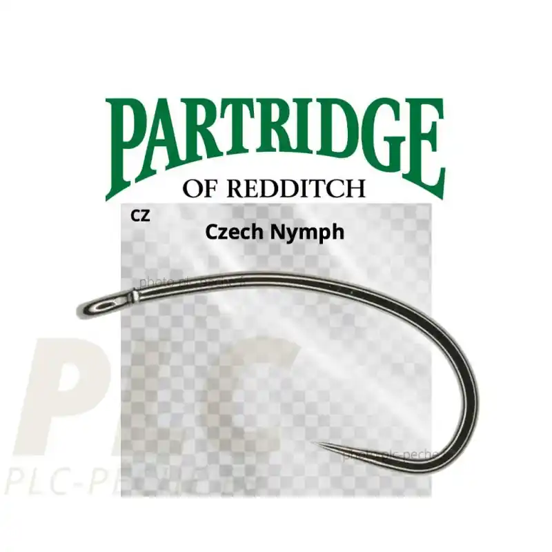 Hameçon mouche PARTRIDGE Czech Nymph Réduction
