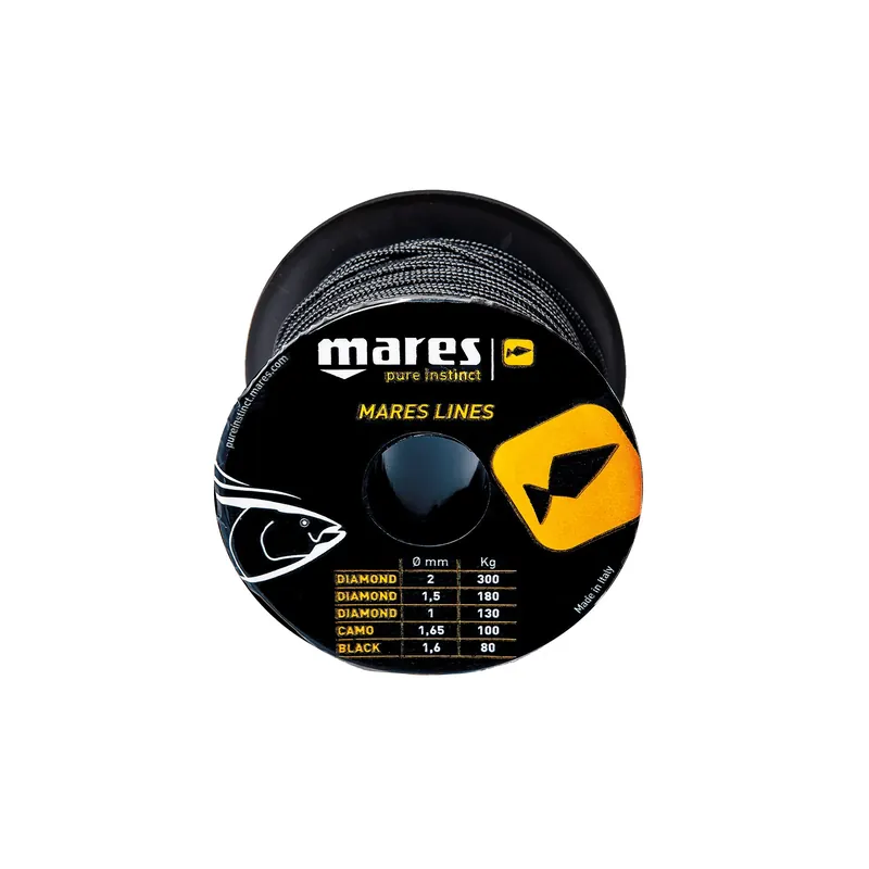 Expédition Rapide Bobine Mares Tresse noire Ø 1.6mm