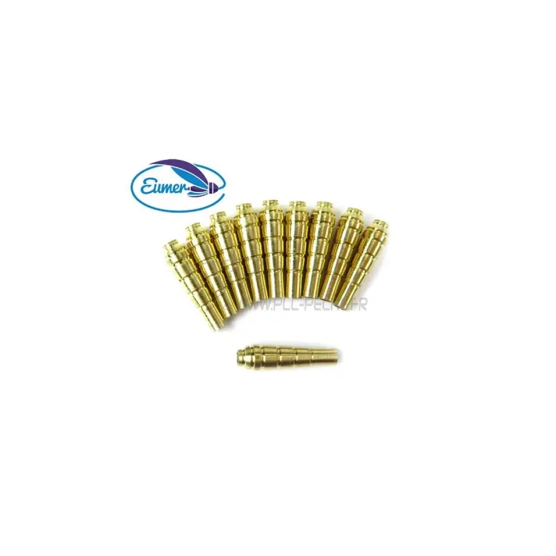 Populaire EUMER Teardrop Tube Brass Gold