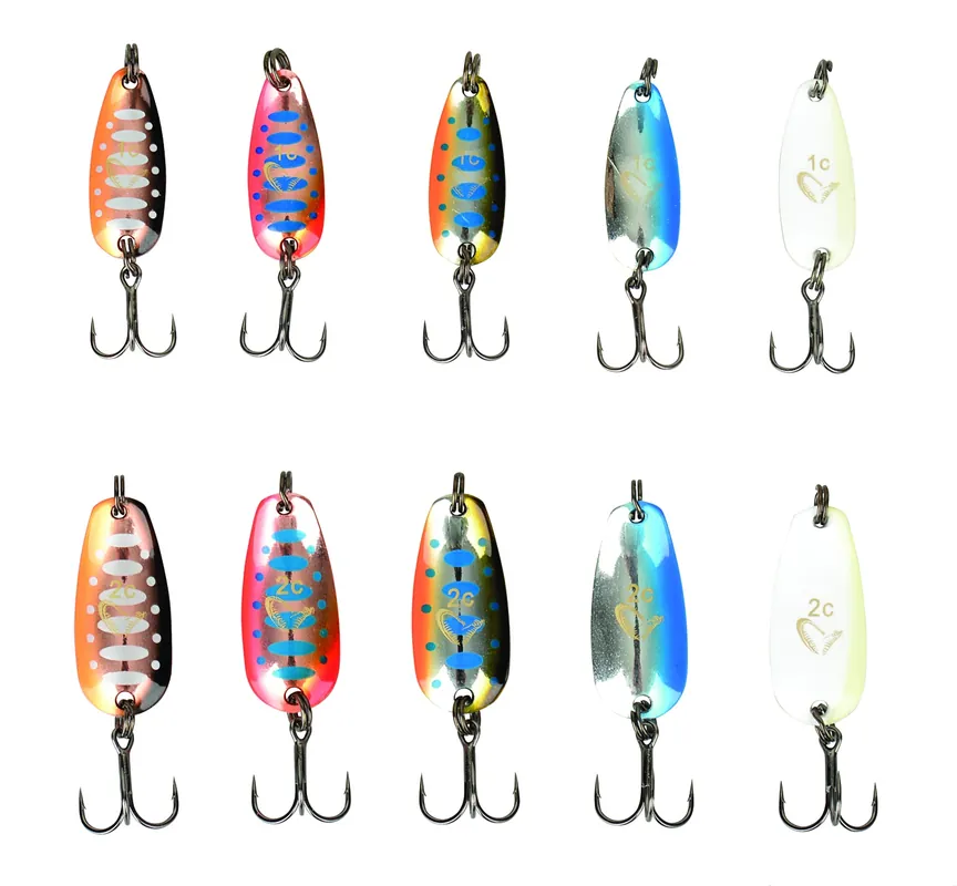 Kit Savage Gear 10 Micro Spoon Ondulantes Promotion