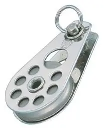 Poulie simple Wichard inox pour câble Marque