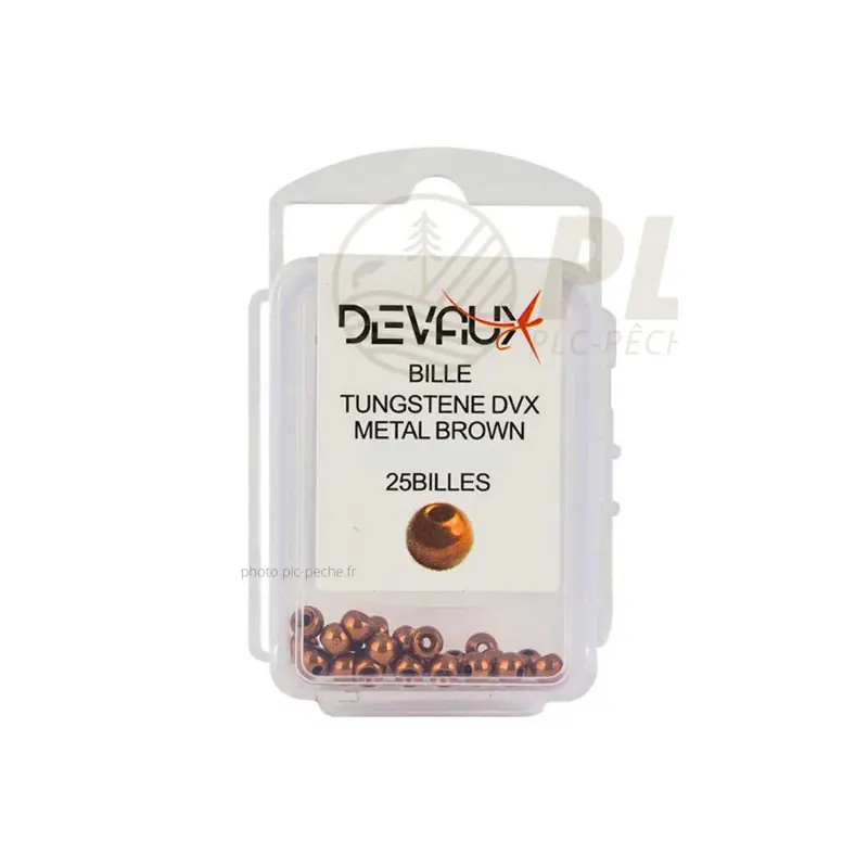 Billes Tungstene DEVAUX Metal Brown Offre Exclusive