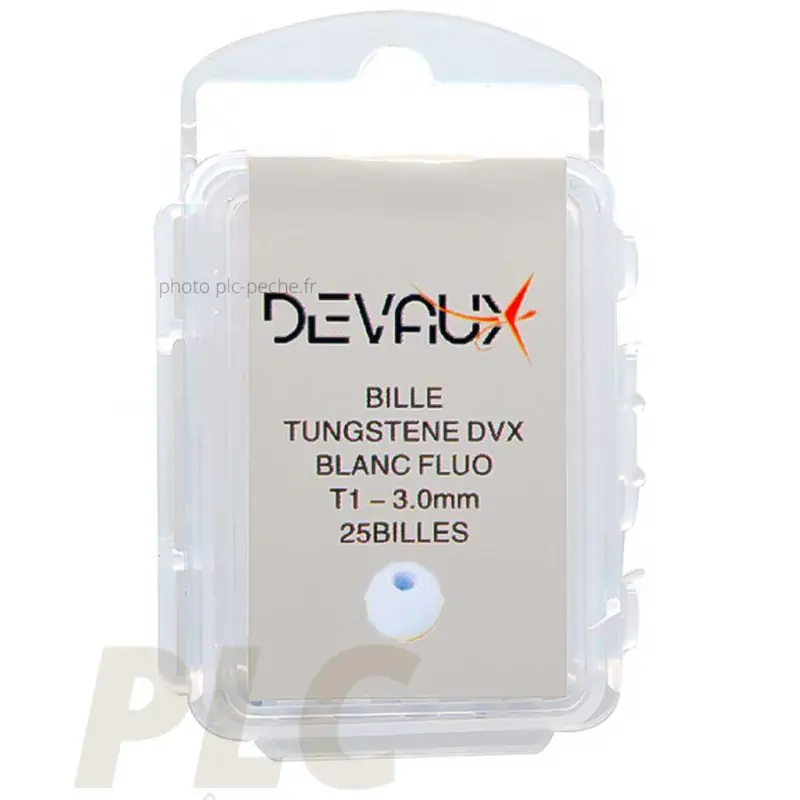 Billes Tungstene DEVAUX Blanc Fluo Authentique