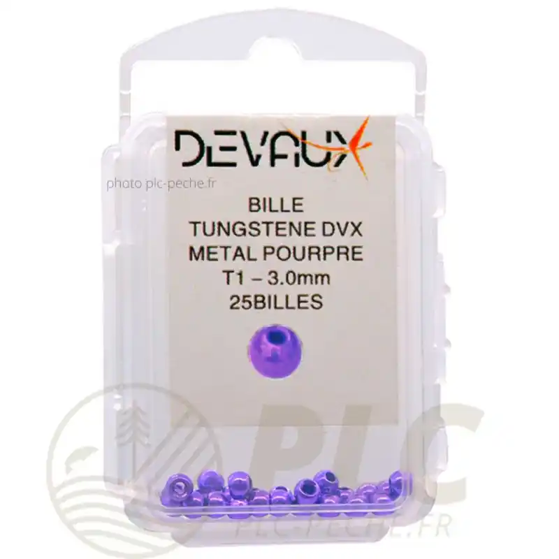 Billes Tungstene DEVAUX Metal Pourpre Prix Promo