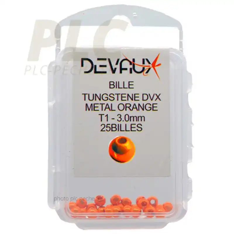Billes Tungstene DEVAUX Metal Orange Commander Maintenant