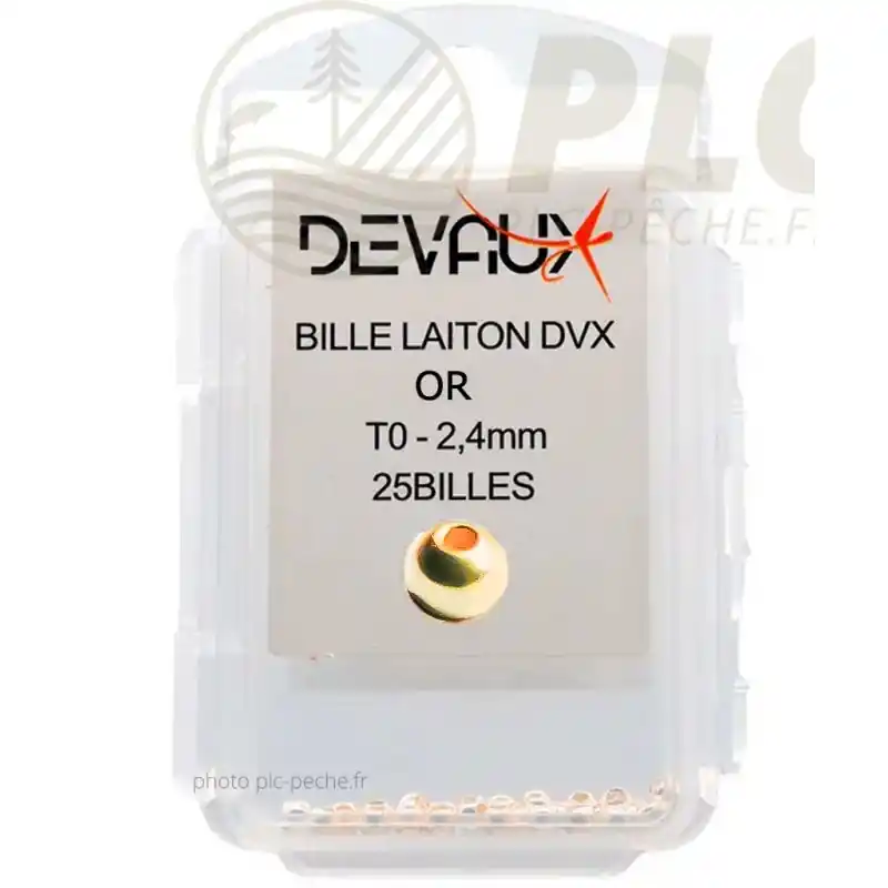 Pas Cher Billes Laiton DEVAUX Or