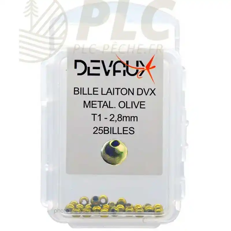 Billes Laiton DEVAUX Métal Olive Prix Réduit