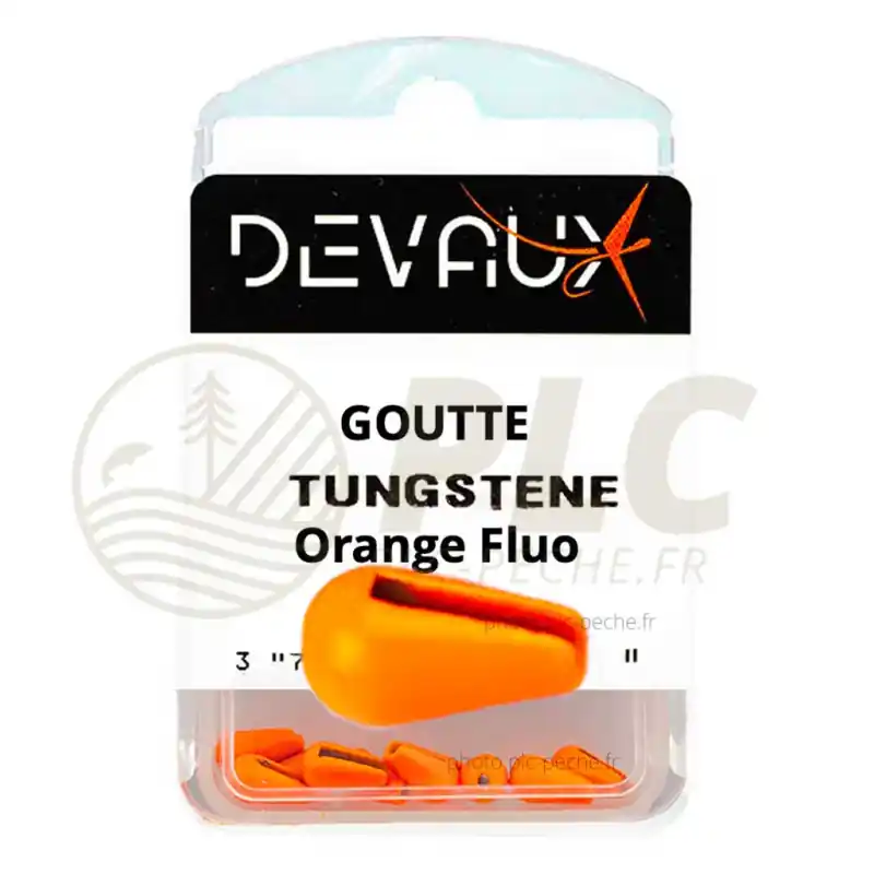 Pas Cher Goutte Tungstene DEVAUX Orange Fluo