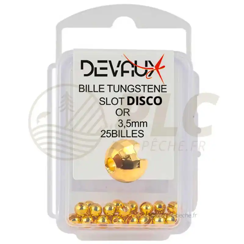 Retour Gratuit Billes Tungstene Slot Disco DEVAUX Or