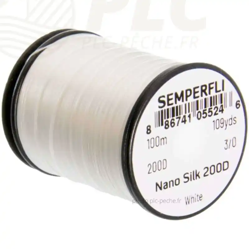 Fil SEMPERFLI Nano Silk 200D 3/0 100m Soldes