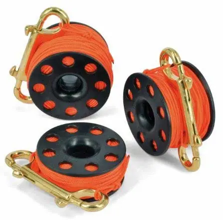 Vente Flash Finger Spool Best Divers Orange Mousqueton Inox