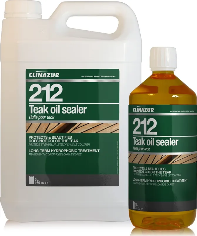 Bon Plan Huile pour teck Clin‘Azur 212 5 litres